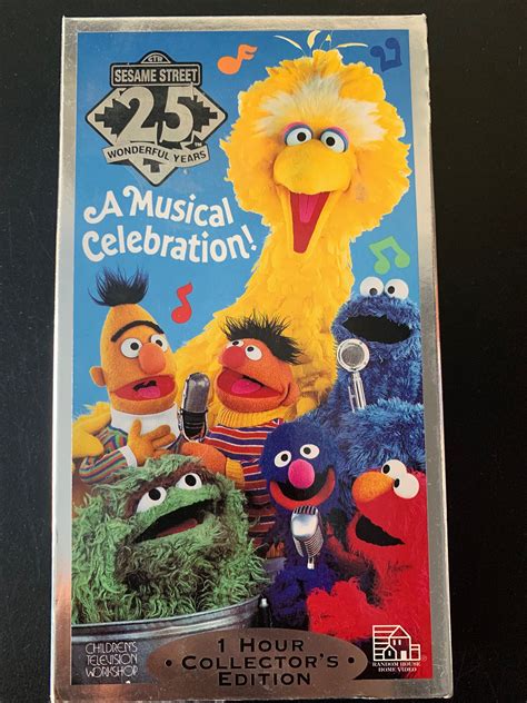 Journeying into Childhood with Sesame Street's Fantastical Adventure VHS.